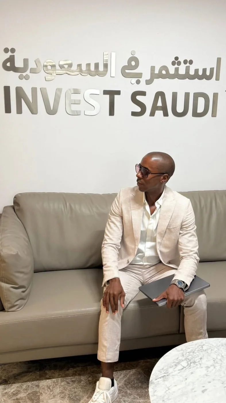 Shannon Allen at the Invest Saudi offices in Riyadh