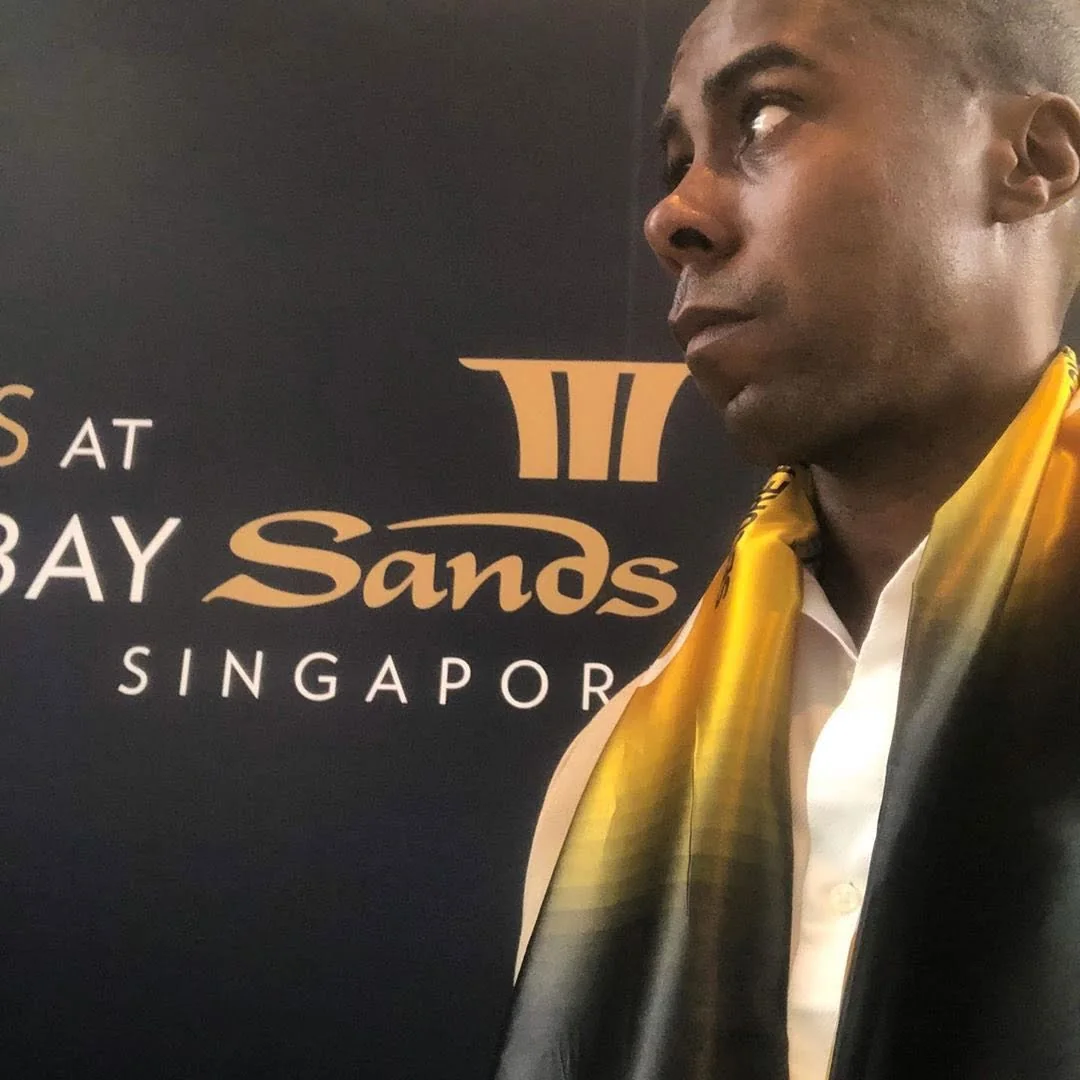 Shannon Allen at Marina Bay Sands, Singapore
